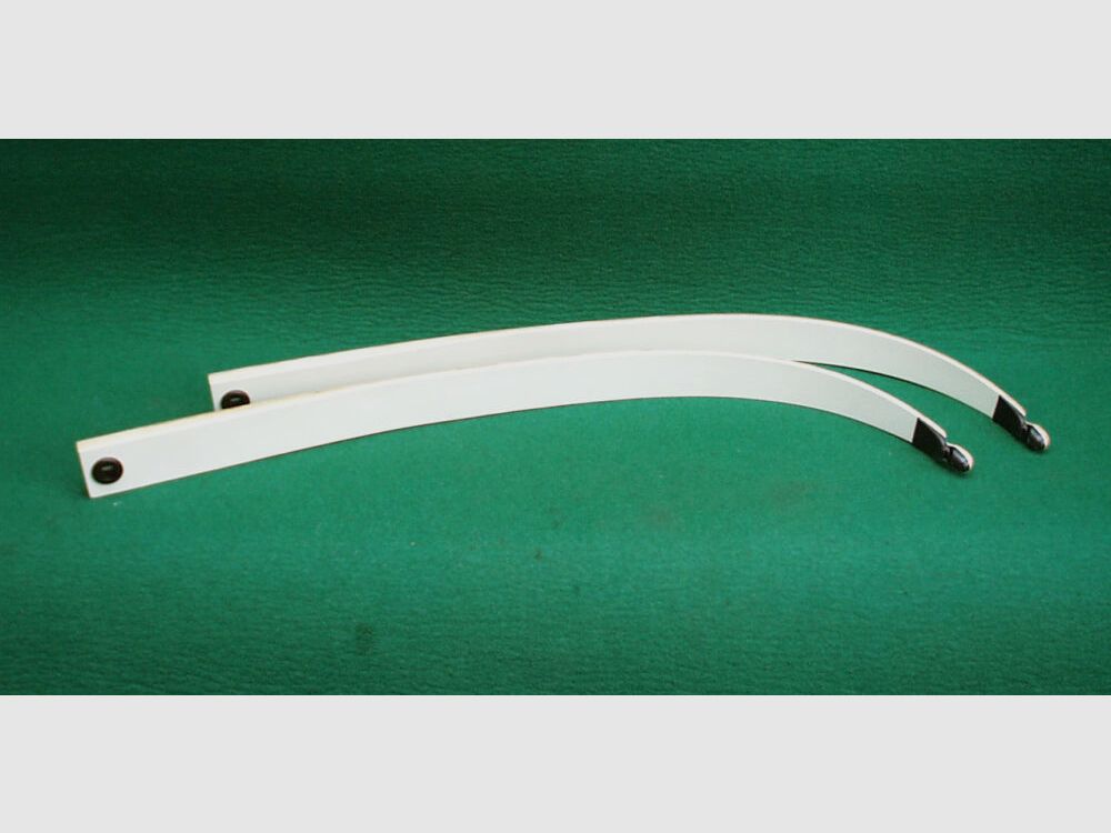 Big Archery Wurfarme weiss 28"