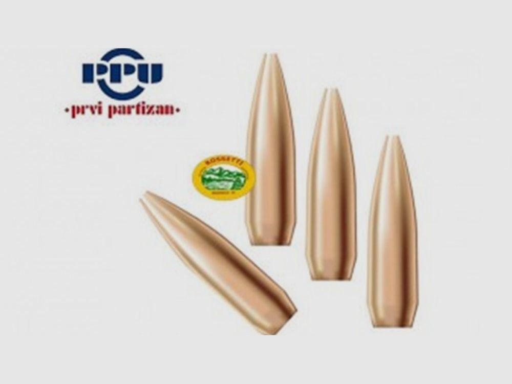 PPU PRVI PARTIZAN Balles cal.30 (308) FMJ BT Match 175gr. 50pcs. B500