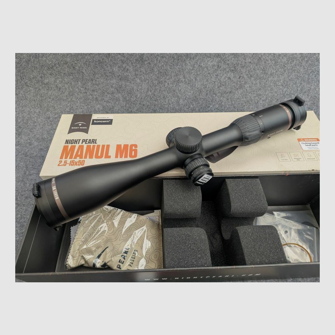 Night Pearl Manul M6 2.5-15x50