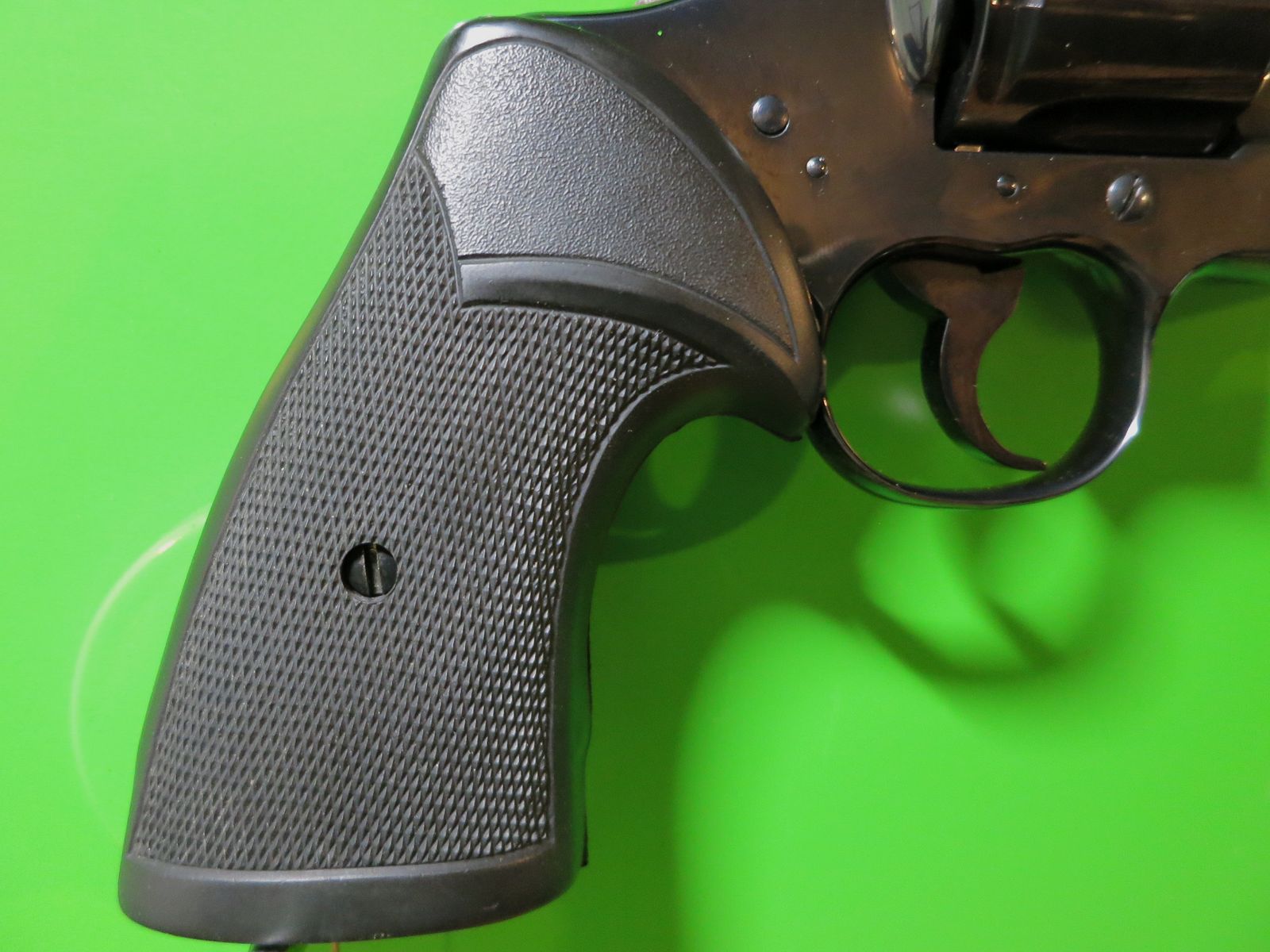 1985 COLT PYTHON, Royal Blue, .357 Magnum, 6" Lauf, Gummi-Sportgriff   #19-