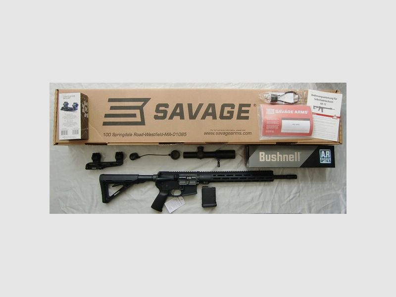 SAVAGE MSR 15 RECON 2.0, Kal. .223 Rem., FREISCHWINGER, 2-STAGE-TRIGGER, INCL. ZUBEHÖRPAKET, NEU!!!