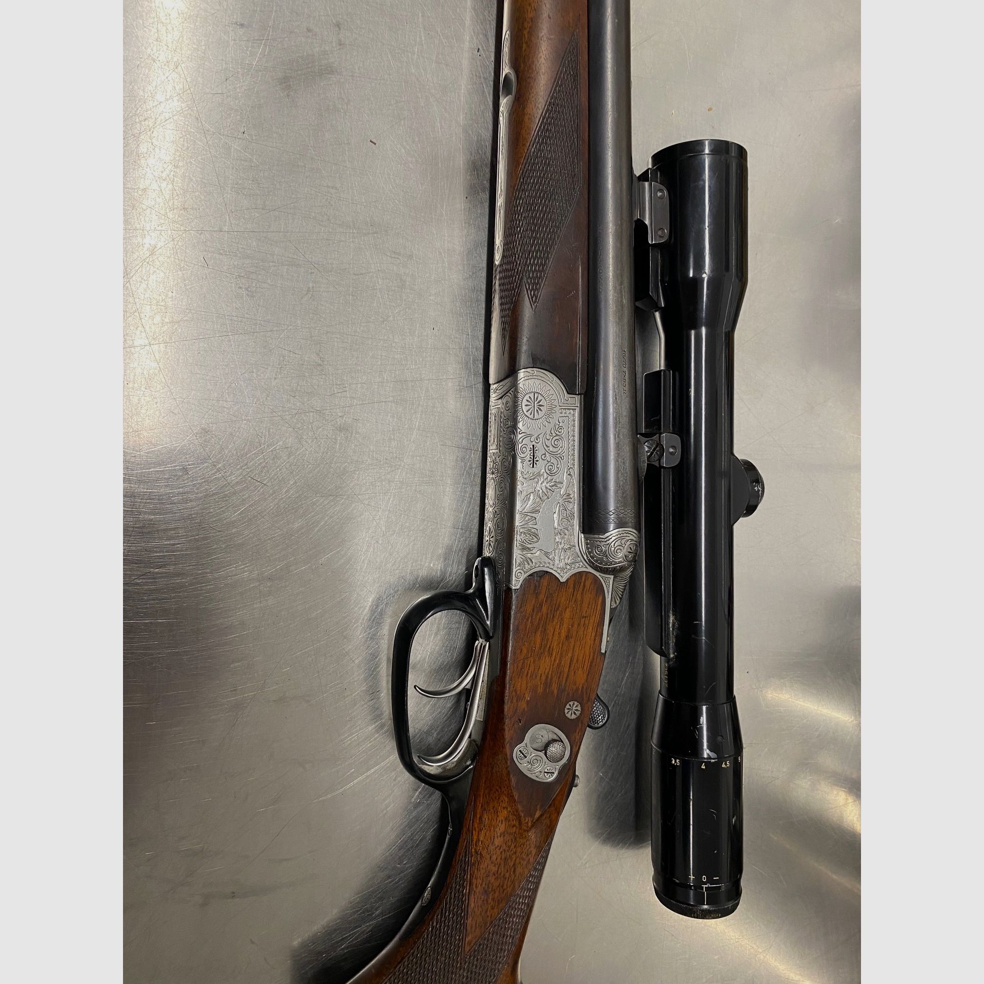 Drilling Sauer, Kal. 7x65R, 16/70