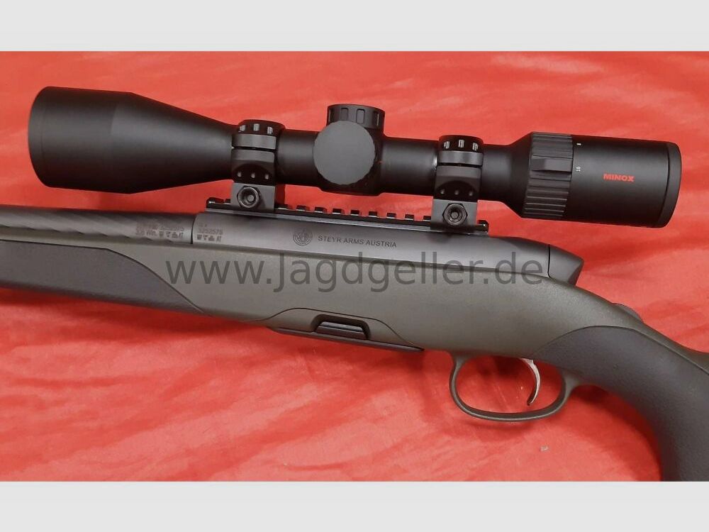 Repetierbüchse Steyr CLII SX Breezer komplett mit Schalldämpfer und ZMinox- .308Win