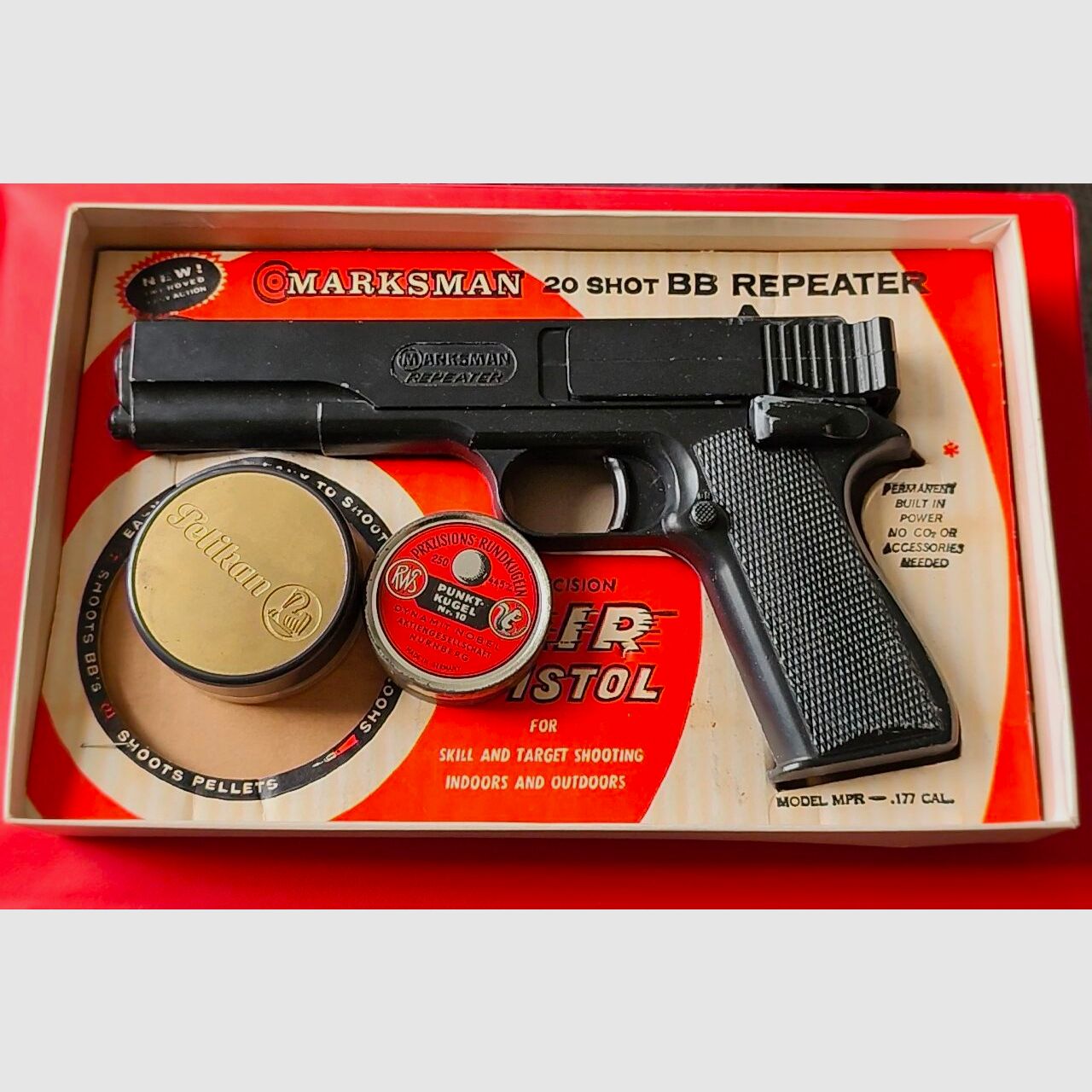 Vintage Marksman Repeater MPR .177 CAL. 4.5