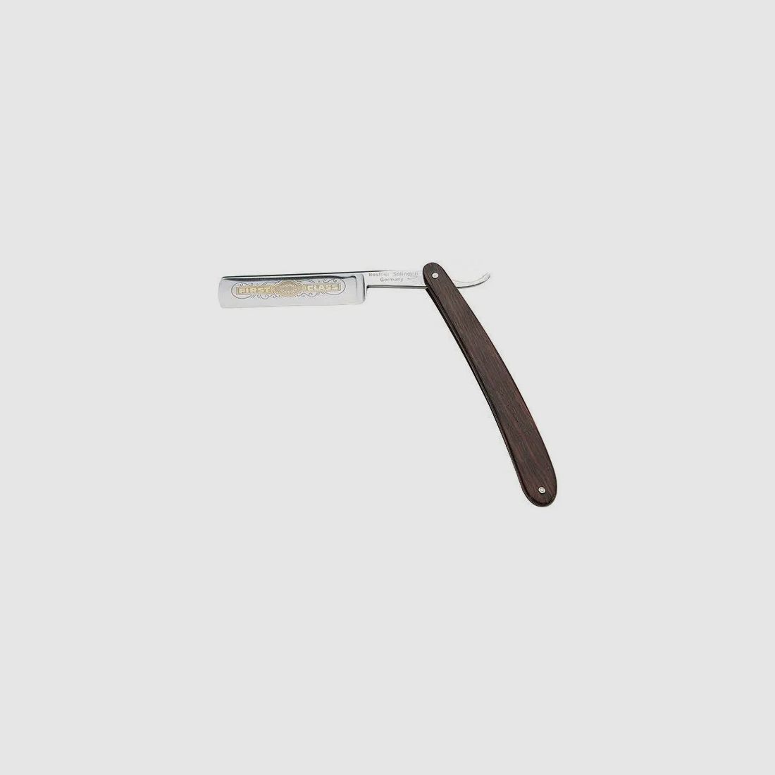 PUMA razor with gold etching, rosewood