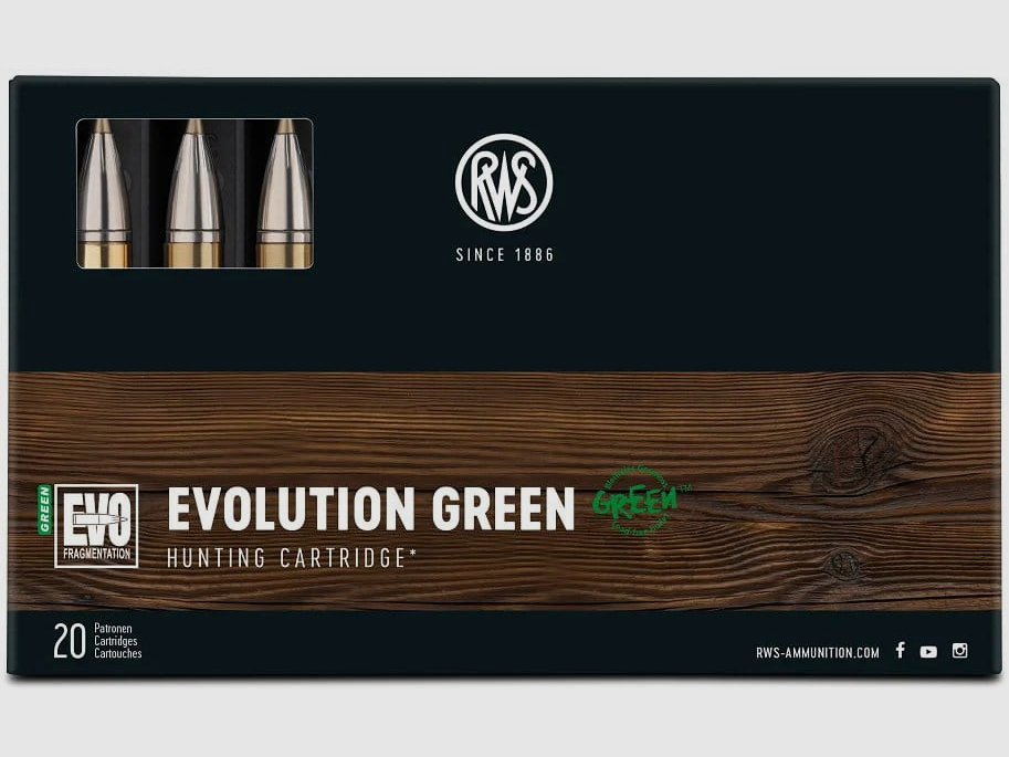 RWS 10,3x68 Mag. Evo Green 13,5 g / 208 gr. - 20 Stk.