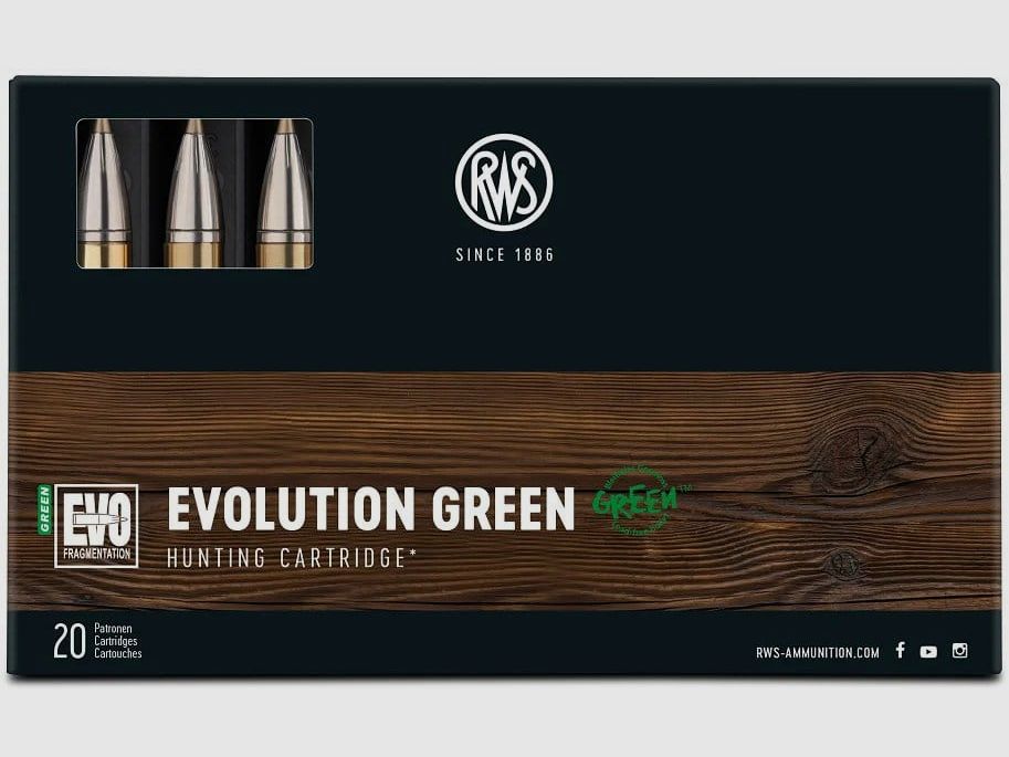 RWS 10.3x68 Mag. Evo Green 13.5 g / 208 gr. - 20 pcs.