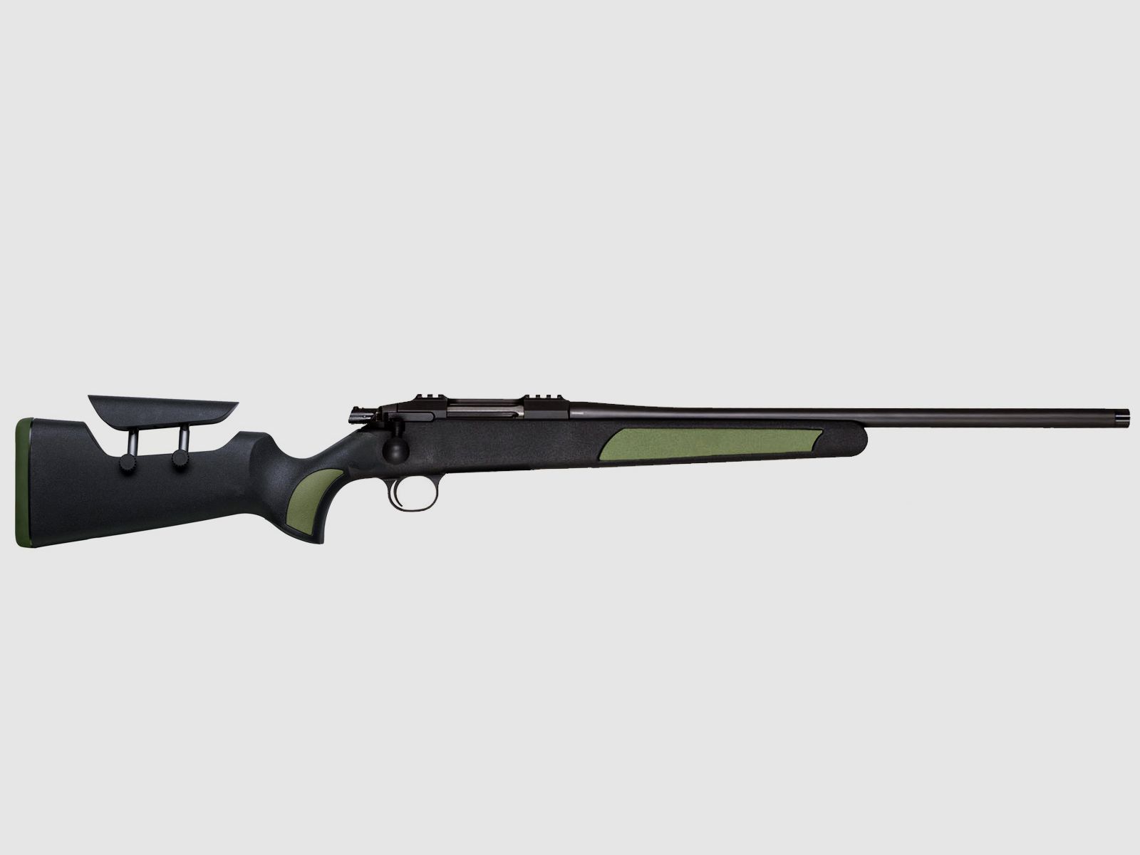 Steel Action Steel Action HS .308Win LL51cm / M15x1 / ohne Visierung Kunststoff-Schaft / Schaftverstellung, Gew. ohne Visierung, mit Gewinde M15x1, .308Win, 51 cm