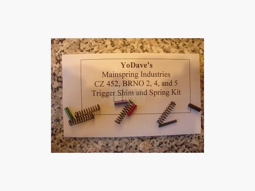 TRIGGER PREPARATION KIT YODAVE CZ 455-452