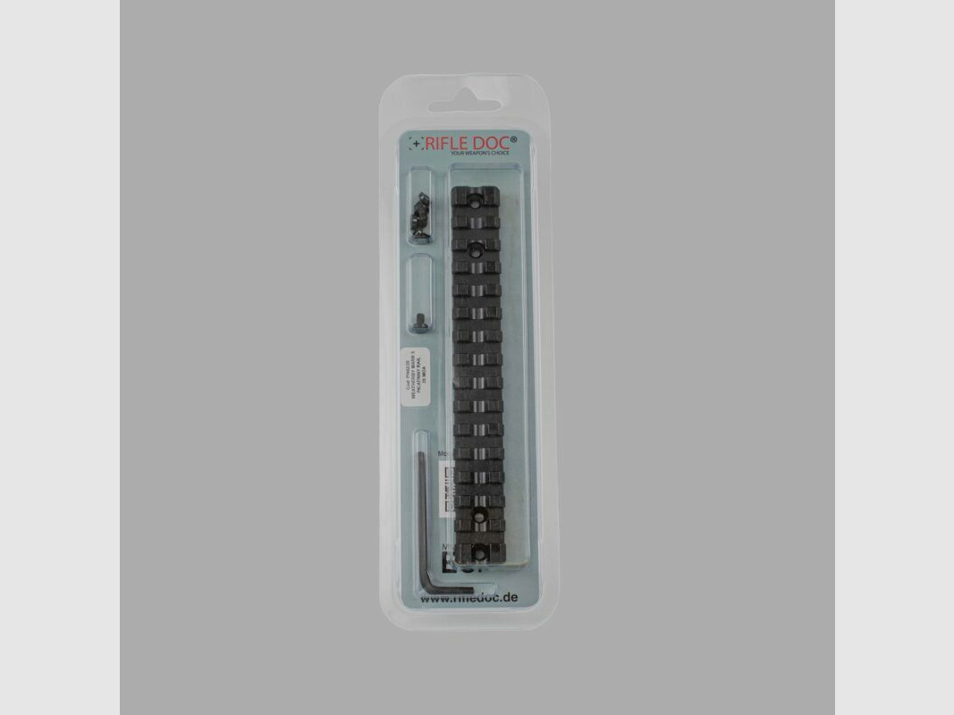 Rifle Doc Picatinny Weaver RAIL EN ACIER pour WEATHERBY MARK 5