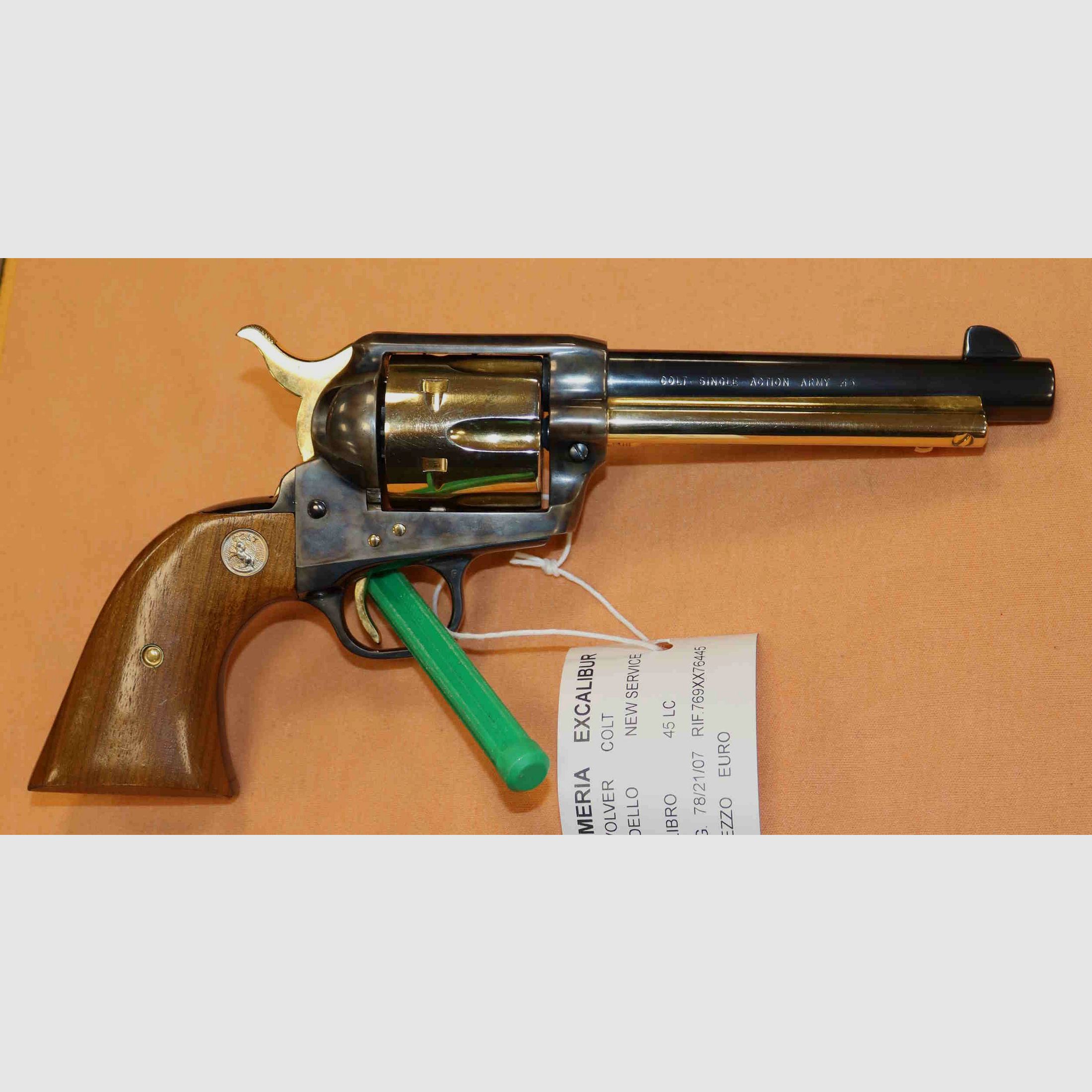 Colt Model SA Commemorative Revolver .45LC, image 7 of 10