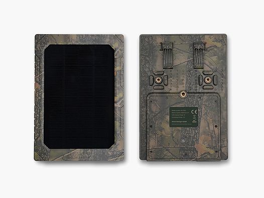 Sixty solar panel for wildlife cameras