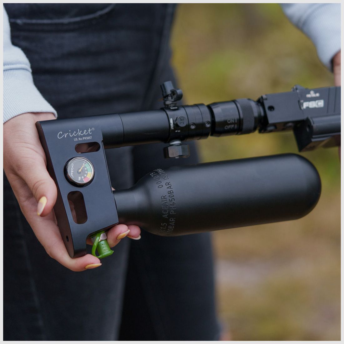 Adapter/-ZESTAW Huben Power U-Cricket | 1100PSI | 360° | Wysoka energia | M17 | FSC | Zestaw lub pojedyncze części