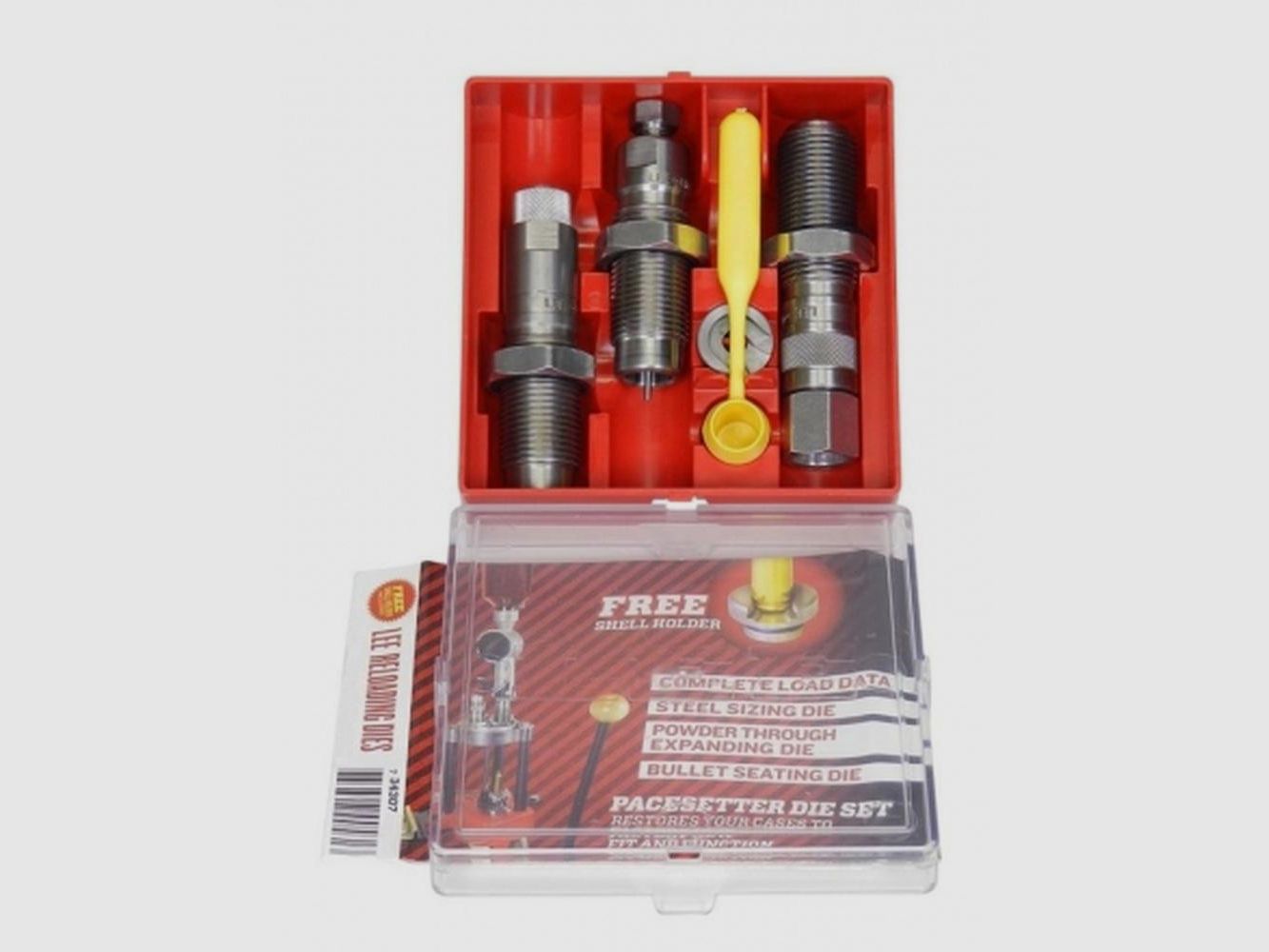 Set aus 3 Werkzeugen Stahl Wiederladen Handfeuerwaffen Lee Precision - 357 SIG - Präzision und Haltbarkeit - Zuverlässiges Wiederladen, Bild 2 von 5