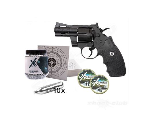 UMAREX	 CO2 Revolver Colt Python 2,5'' 4,5mm Stahl BB &
