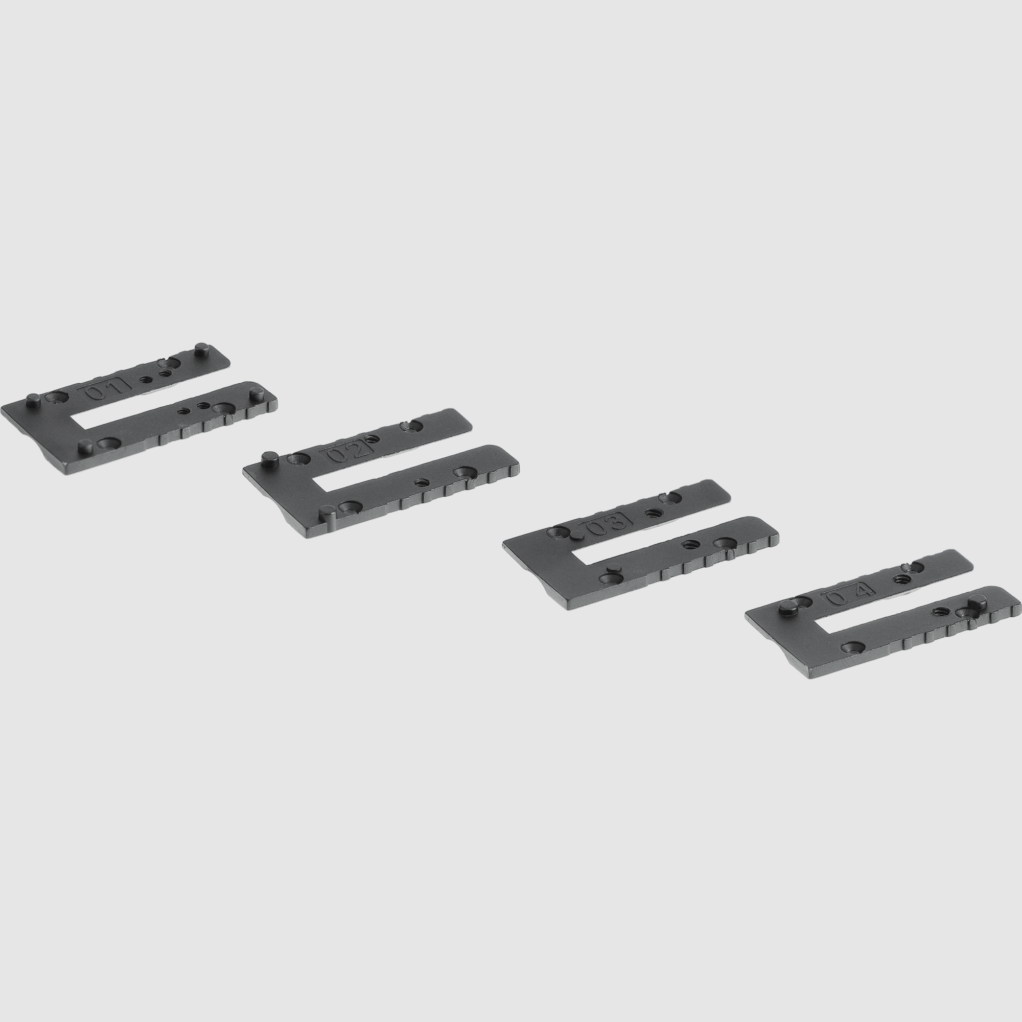Umarex Adapterplatten 4er Set MOS 3