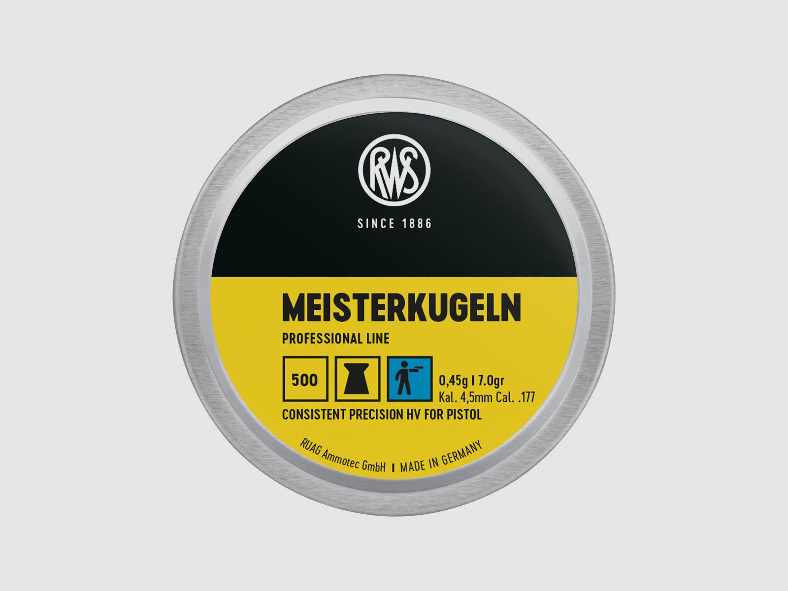 RWS 4,50mm Meisterkugeln HV 0,45g Professional Line