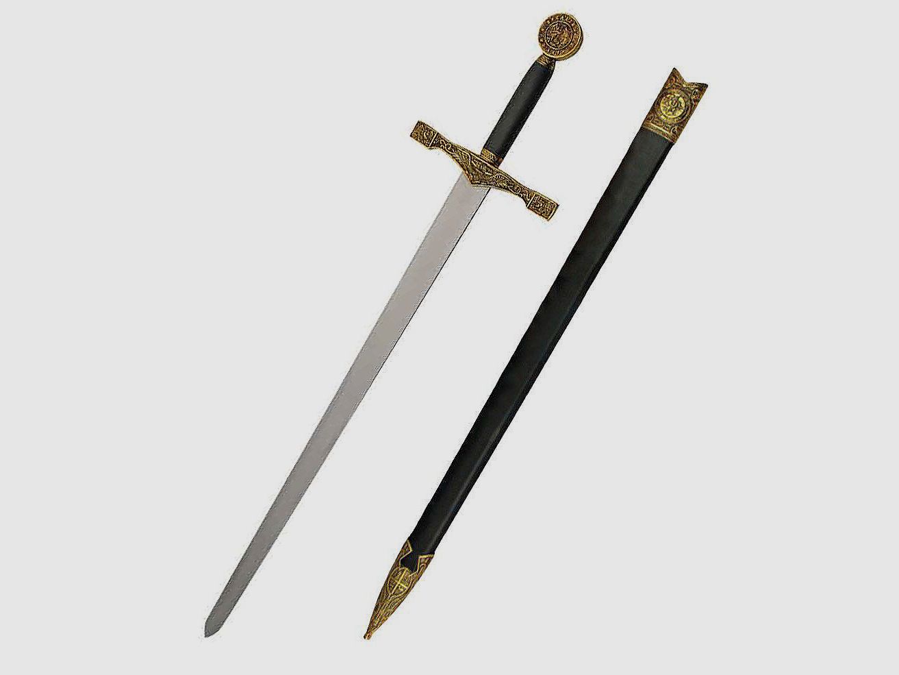 Złote miecz Excalibur