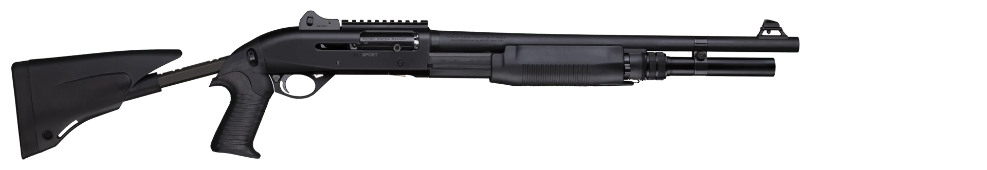 Benelli – Selbstladeflinten / M3 Tactical / 12/76 / 50 cm / slug / Ghost sight / teleskop Schaft / 6 Schuss