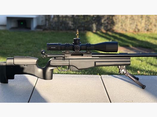 SAKO TRG 22 (.308 Win) + Kahles K 624i CW 6-24x56 Mil4 + ERATAC + SAKO Mündungsbremse + ATLAS BT65-NC + Picatinny Schiene + Tasmanian Tiger Gewehrtasche