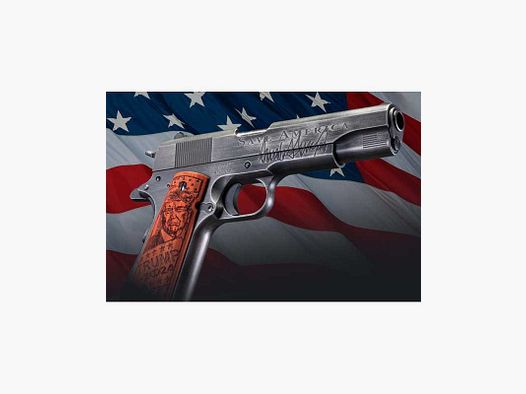 Auto Ordnance "Trump Save America" 1911 BKOC12 .45 ACP Pistola Personalizzata Presidente