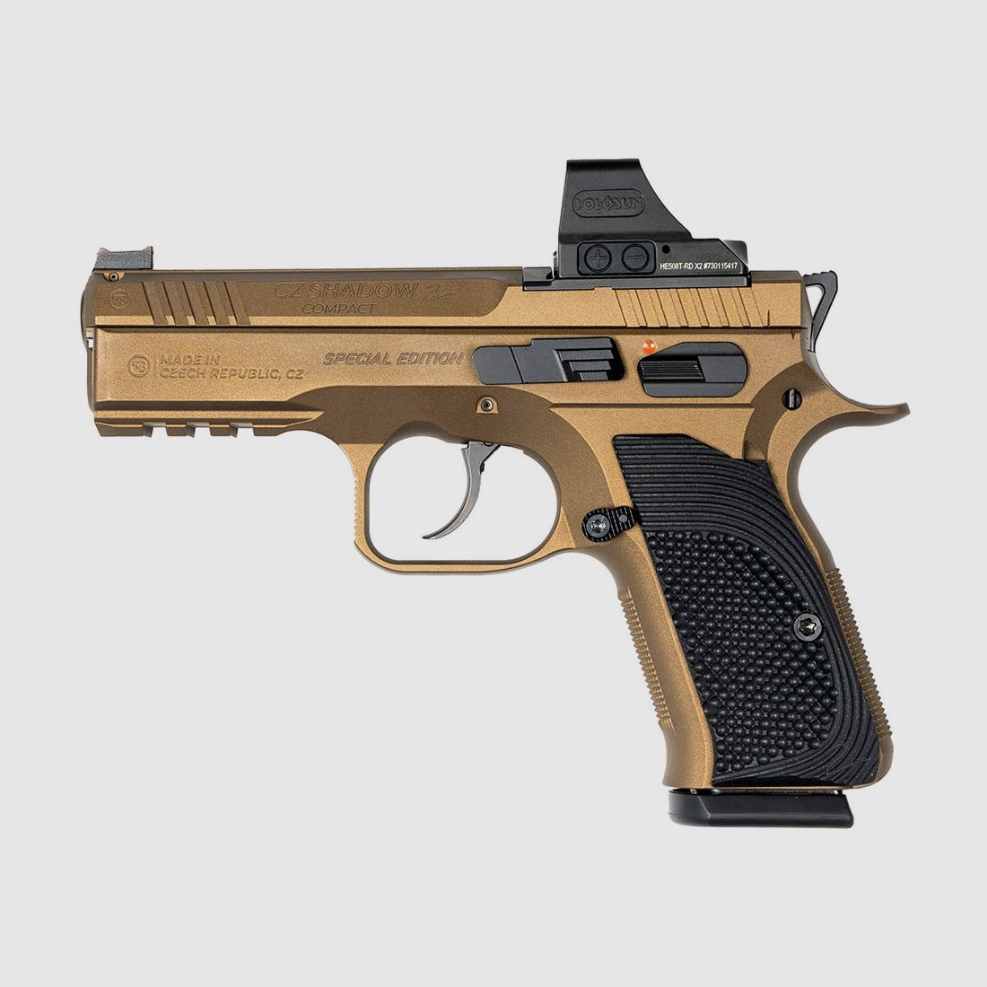 <CZ Shadow 2 Compact Bronze OR Holosun>
