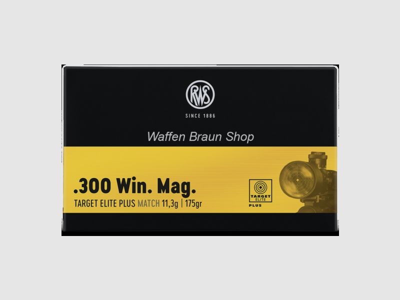 RWS TARGET ELITE PLUS .300 Win. Mag. 11,3g