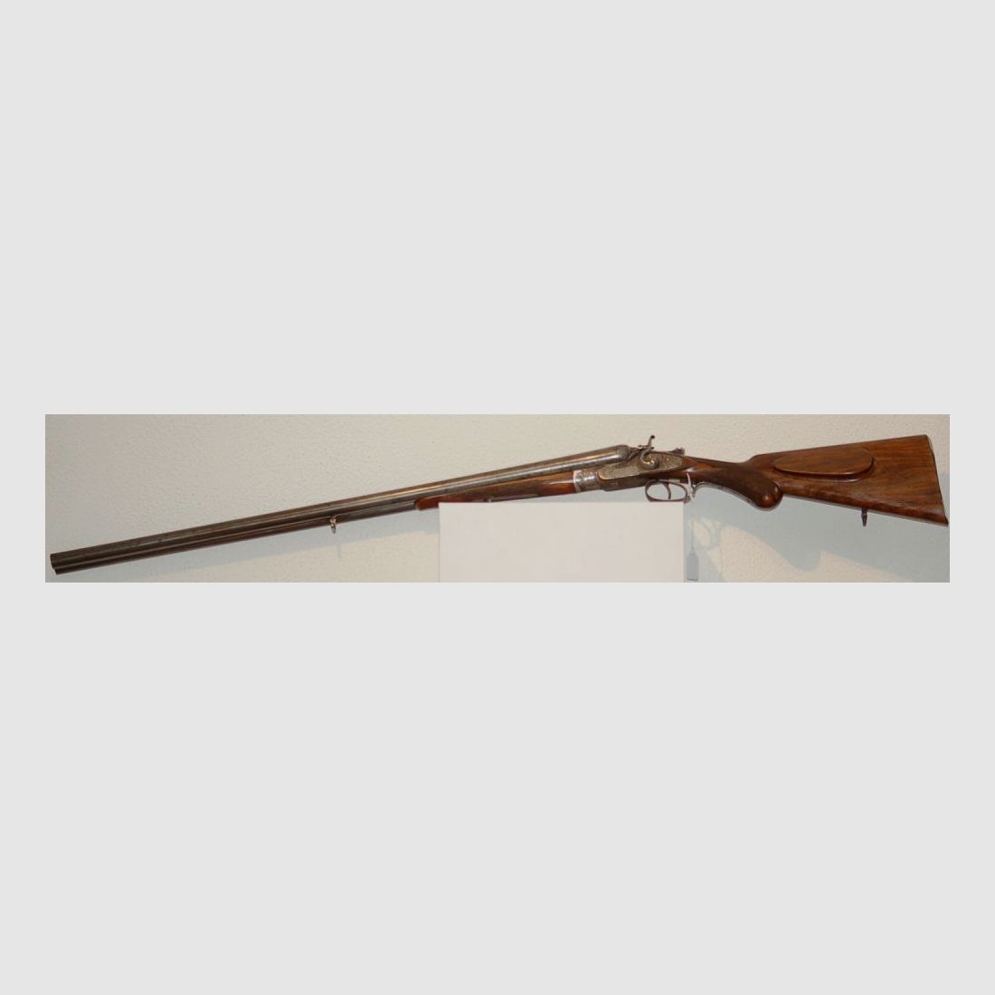 Belgian double-barreled shotgun