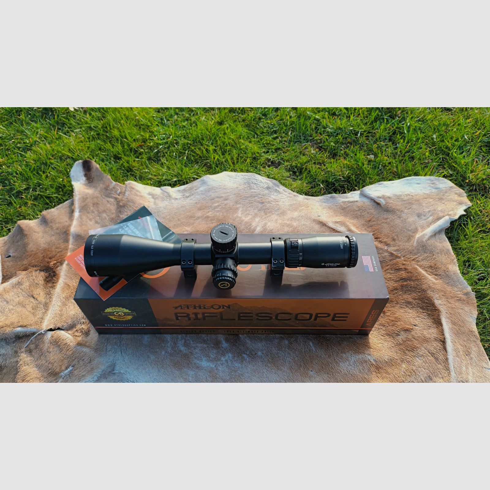 Zielfernrohr Athlon Ares BTR HD 2.5-15x50 MIL Gen3 Neuwertig