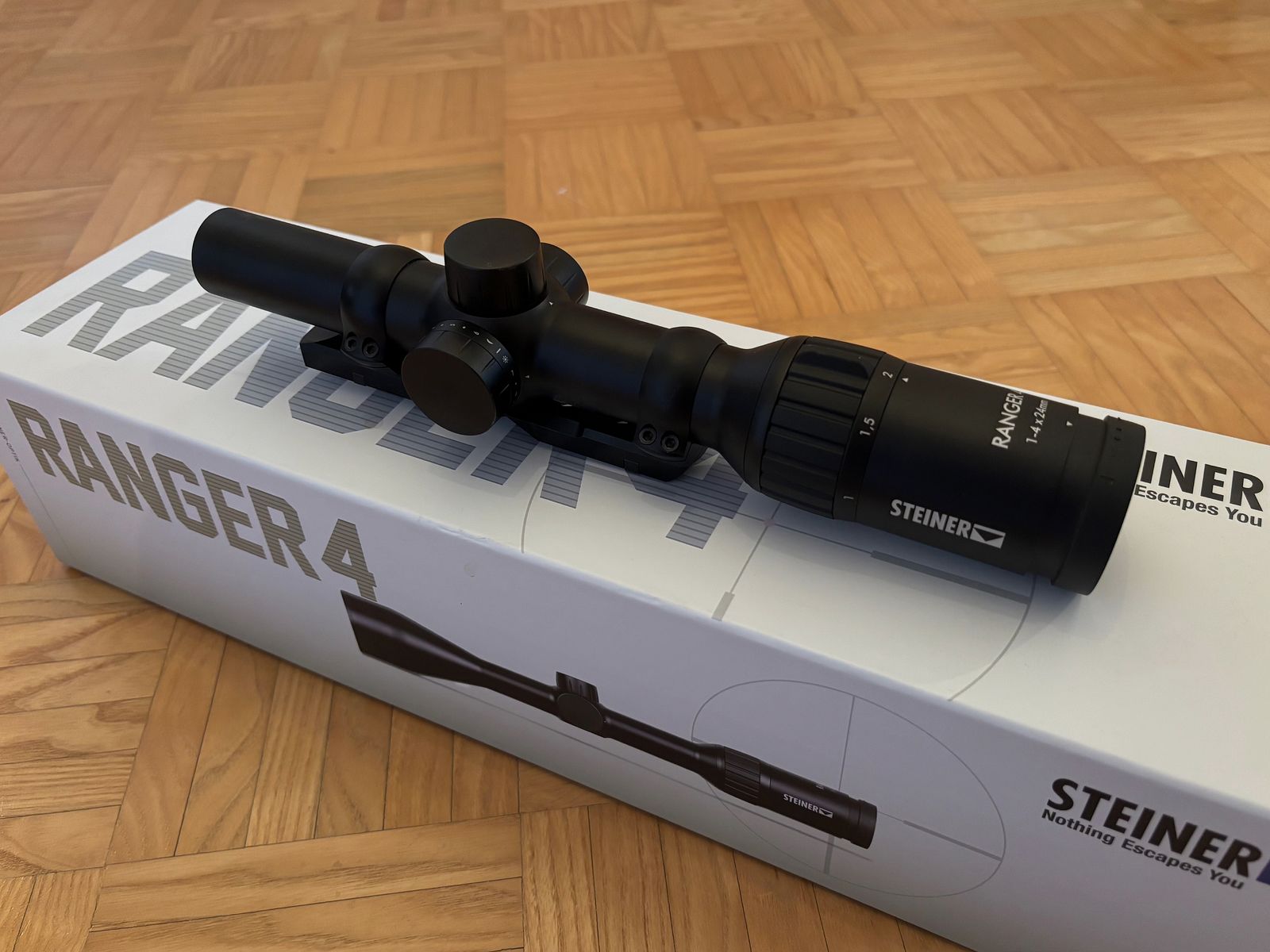 Steiner Ranger 4 1-4x24 inkl. Dentler Montage