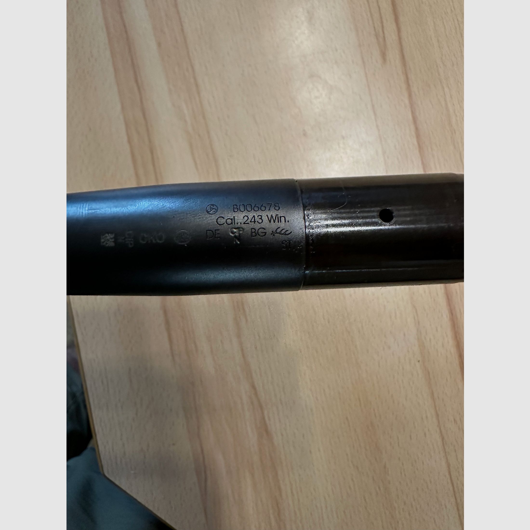 Switch barrel for Sauer 404/505 Cal.243Win