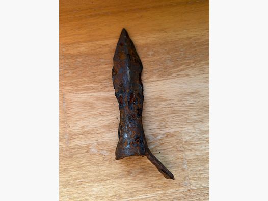 Old drinking fork – traditional hunting tool – from household liquidation