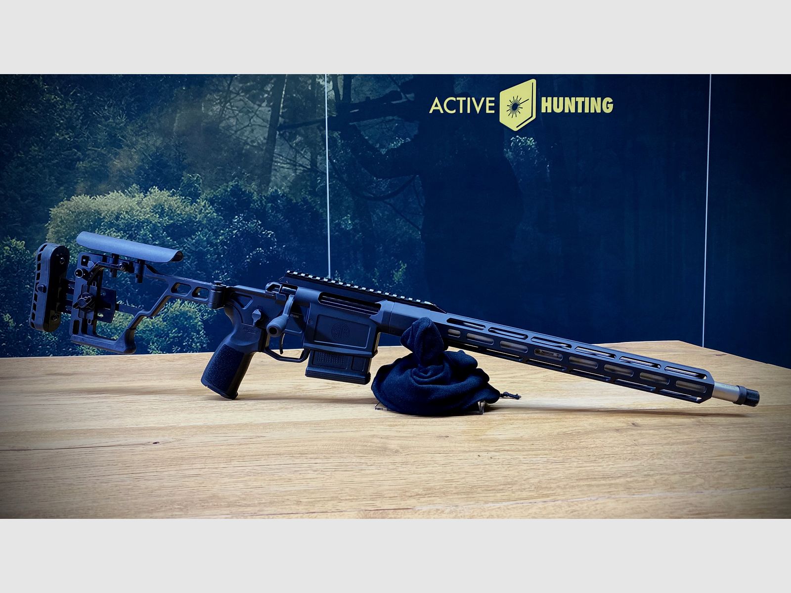 Sig Sauer Cross Rifle / .308 Win. / LL 16" / 5 Schuss Mag. / M-Lok Vorderschaft / Klappschaft 