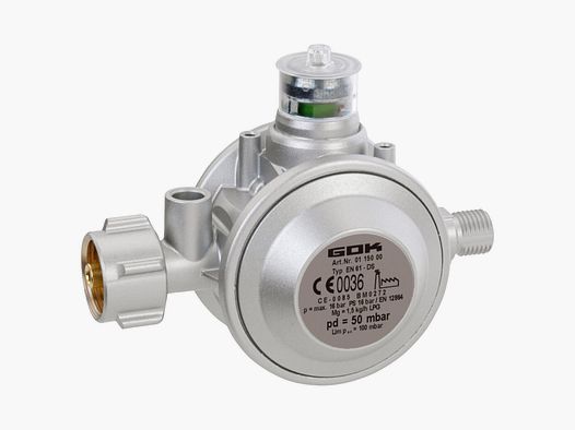 Gas regulator 1.5 kg/h KLF x G1/4LH-KN UEDS