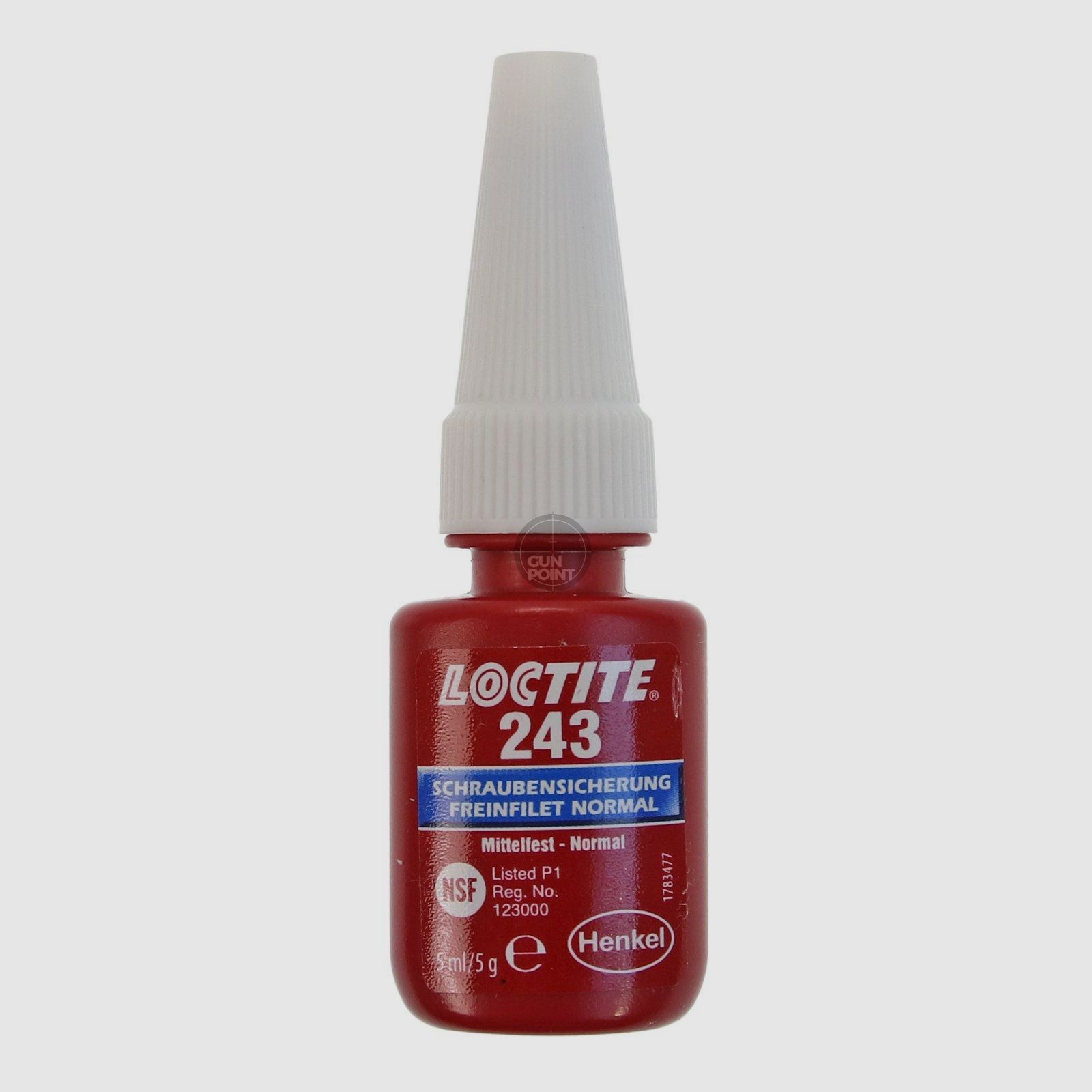LOCTITE 243 Thread Locking - medium strength - 5ml