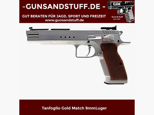 TANFOGLIO GOLD MATCH P19 9mmLuger