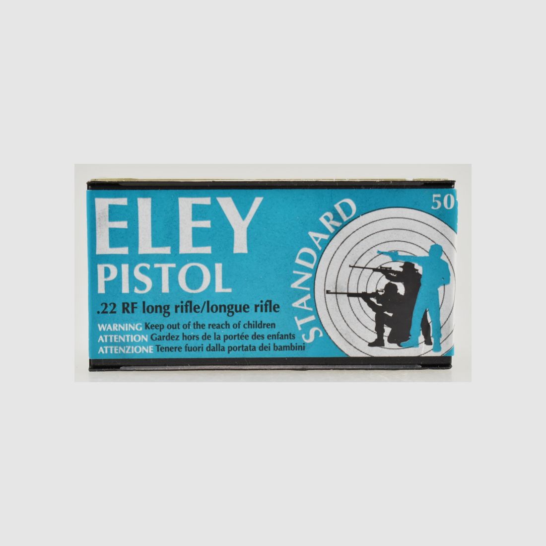 50 Eley Pistol Patronen .22l.r.