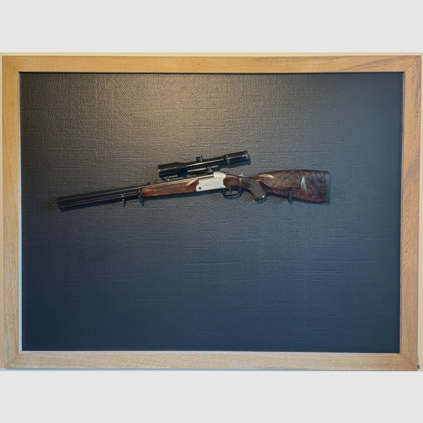 Heym Bockbüchsflinte Kal. 12/76 & 6,5x64 Brenneke mit Swarovski ZF