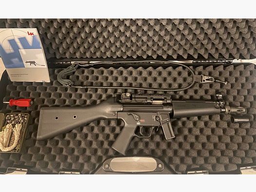 Heckler und Koch SP5 (MP5) mit HK Picatinny Schiene