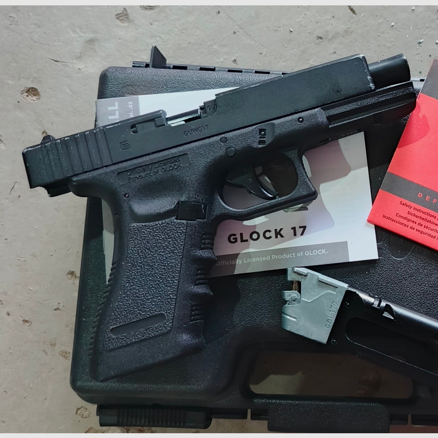 Glock 17 Umarex 4,5mm blow-back