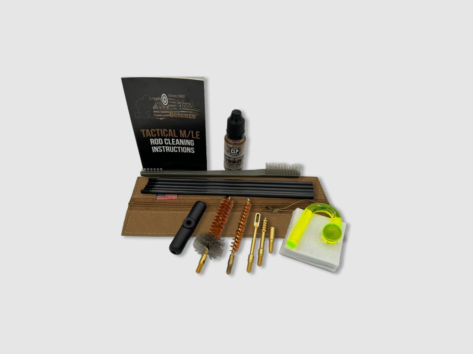 Ruck reinigingszakken kit .30/7,62mm Coyote