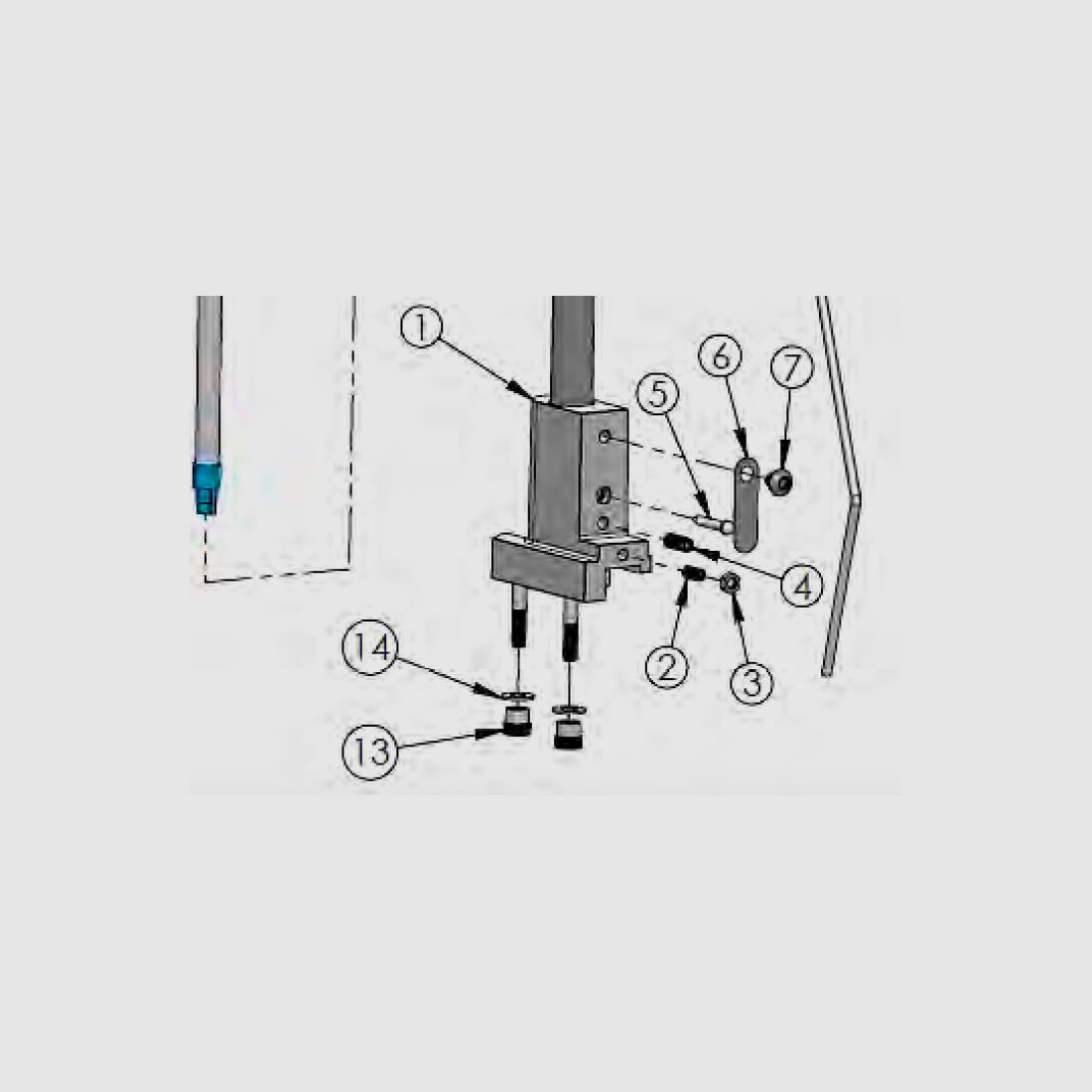 62384 - Verstellbare CF Port Cuff Nut, Bild 1 von 2