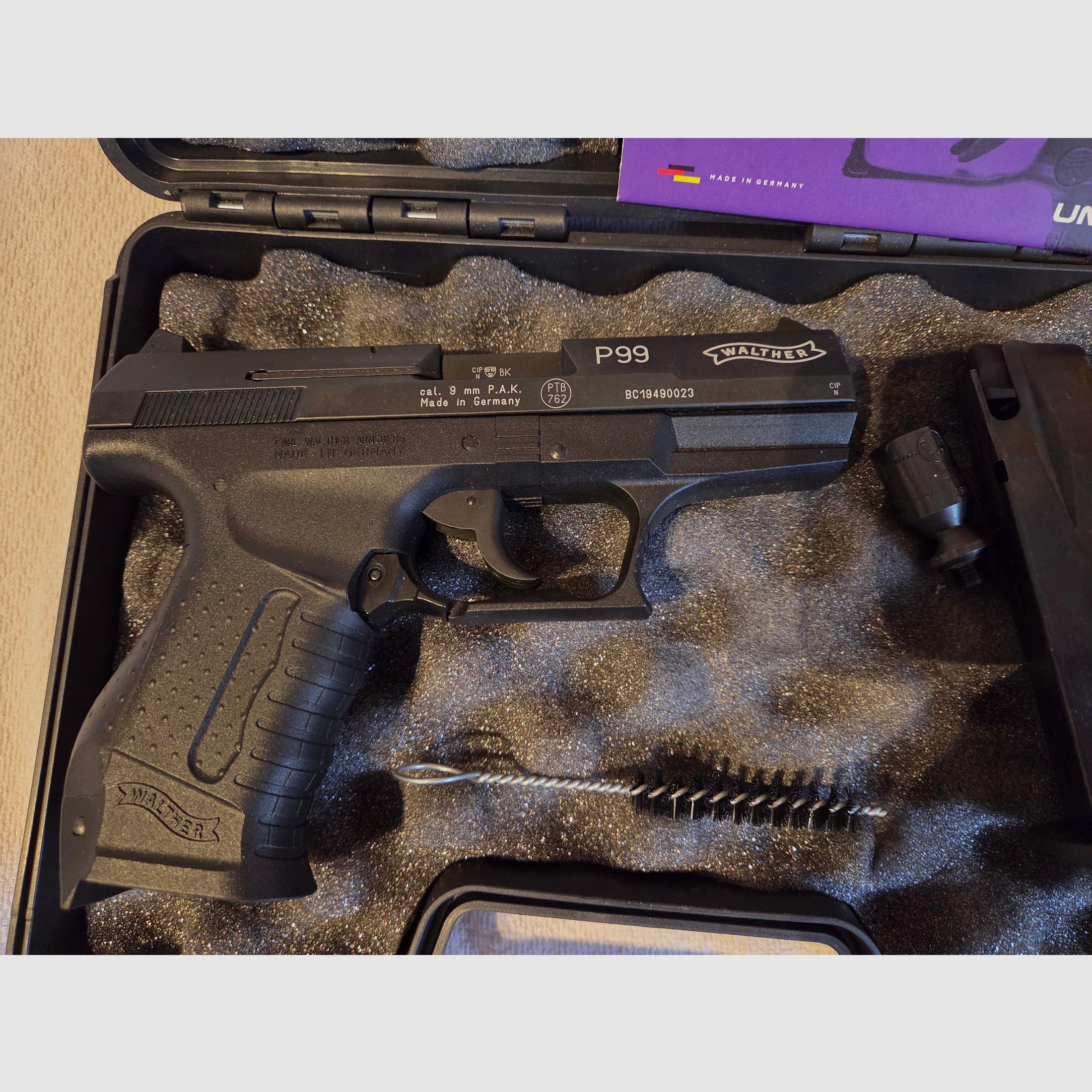 Walther P99 Schreckschusspistole 9 mm P.A.K. Schwarz