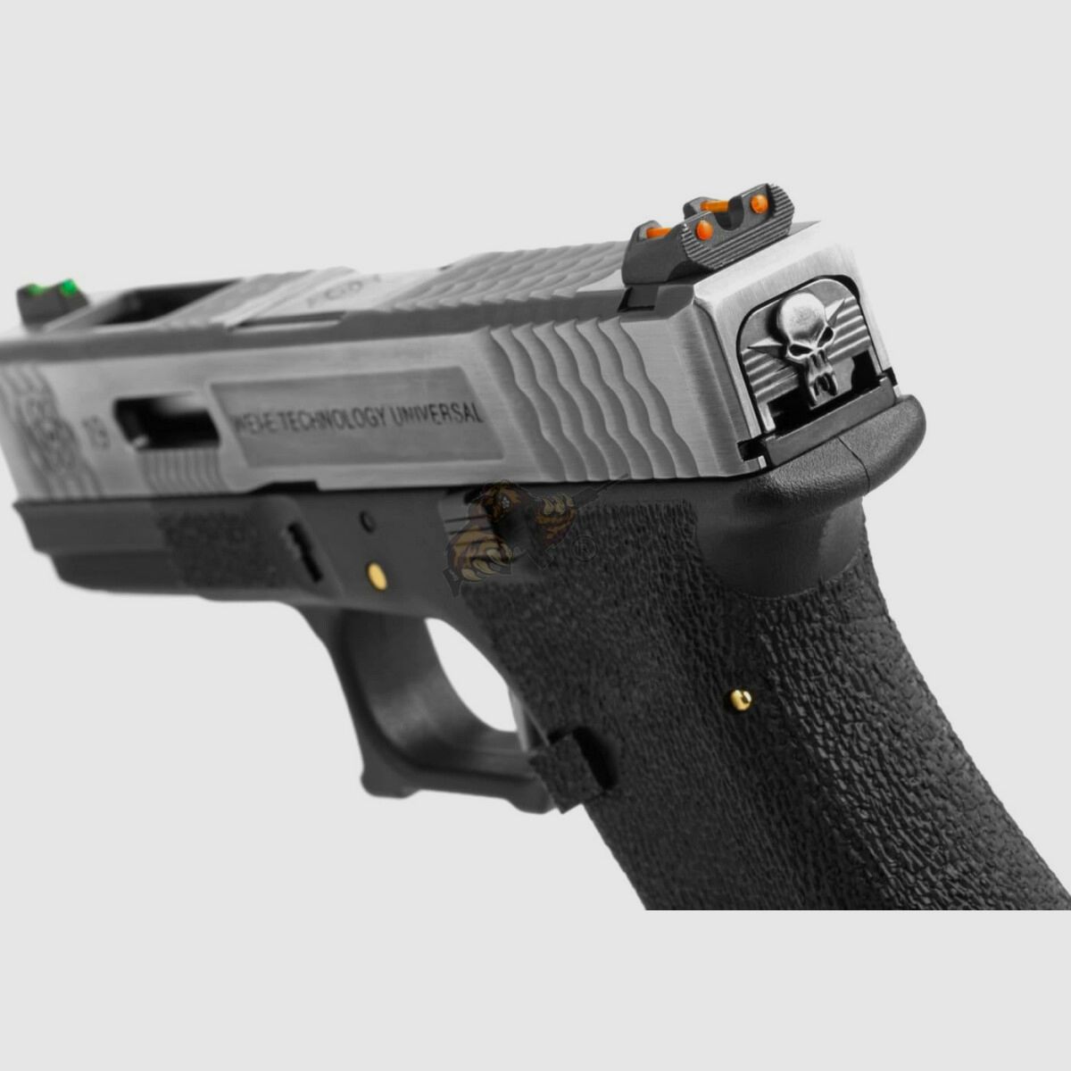 WE Custom 19 Versione Metallica Dual Tone Nera GBB -F-