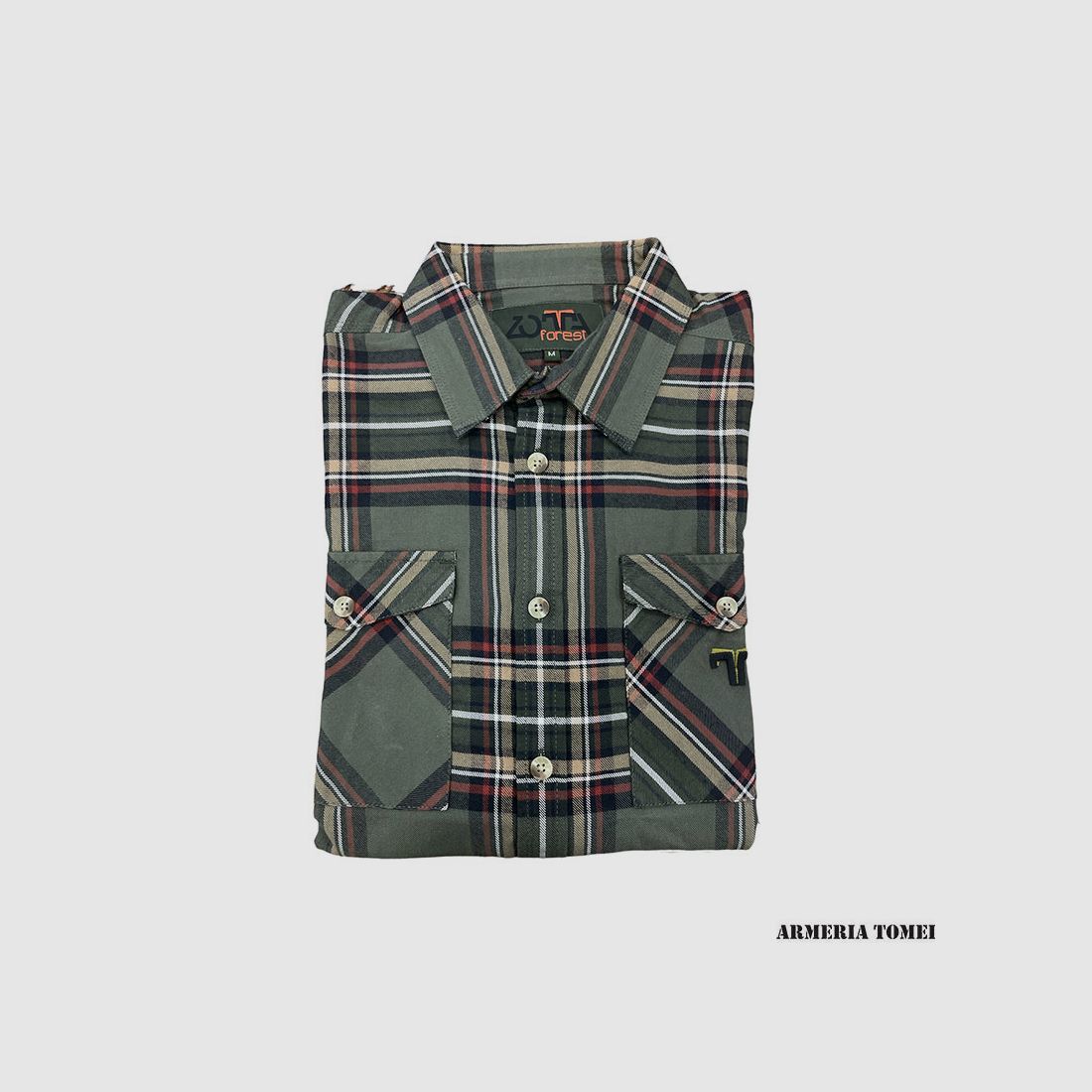 CAMICIA – ZOTTA FOREST – SELLA MAN SHIRT (6948 FOREST GREEN)