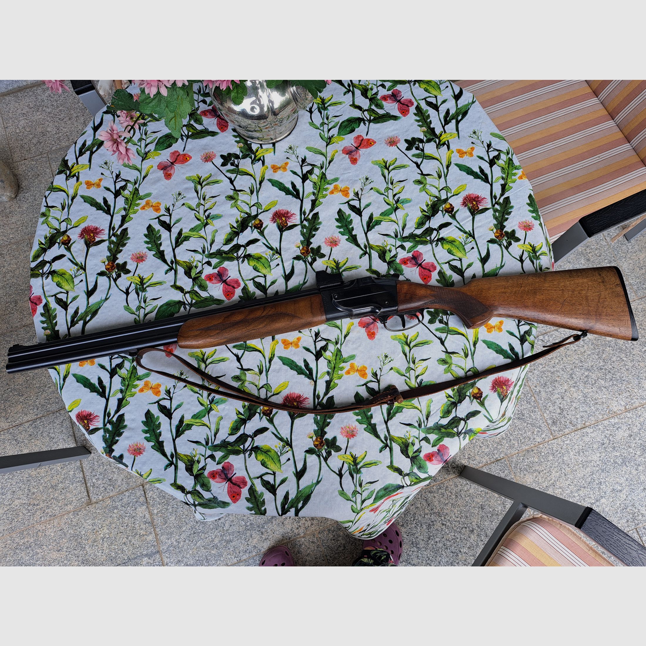 Brünner (CZ) ZH 104 Poldi Acero Especial con visor de punto rojo Docter