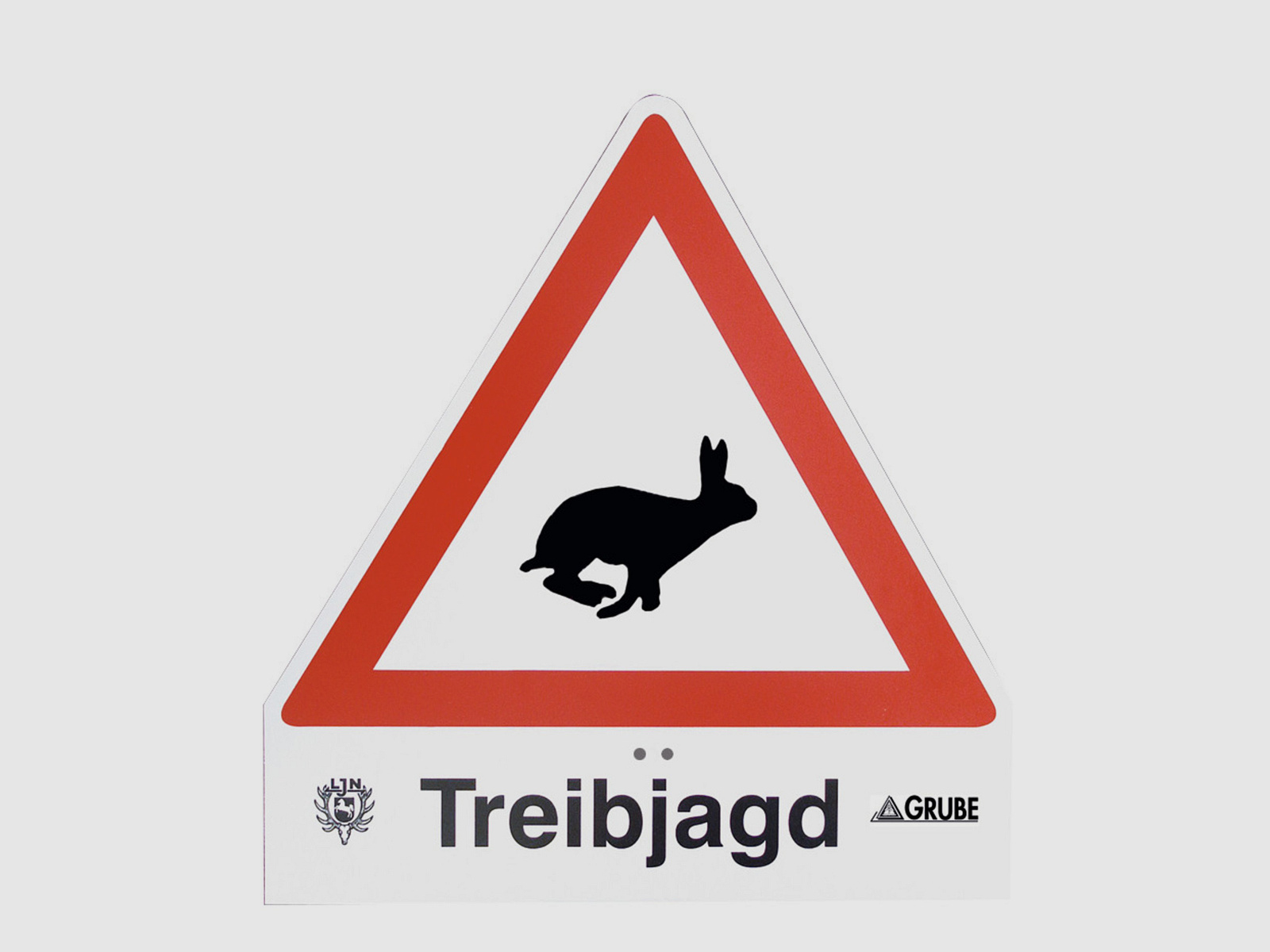 Treibjagdschild Light Hase
