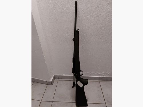 Mercury/Sabatti Saphire, Repetierbüchse, Kal. .30-06, Lochschaft, inkl. 66 Schuß RWS HIT, neuwertig 