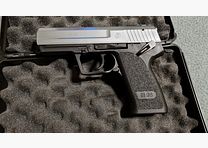 Röhm RG 96 blank pistol nickel-plated