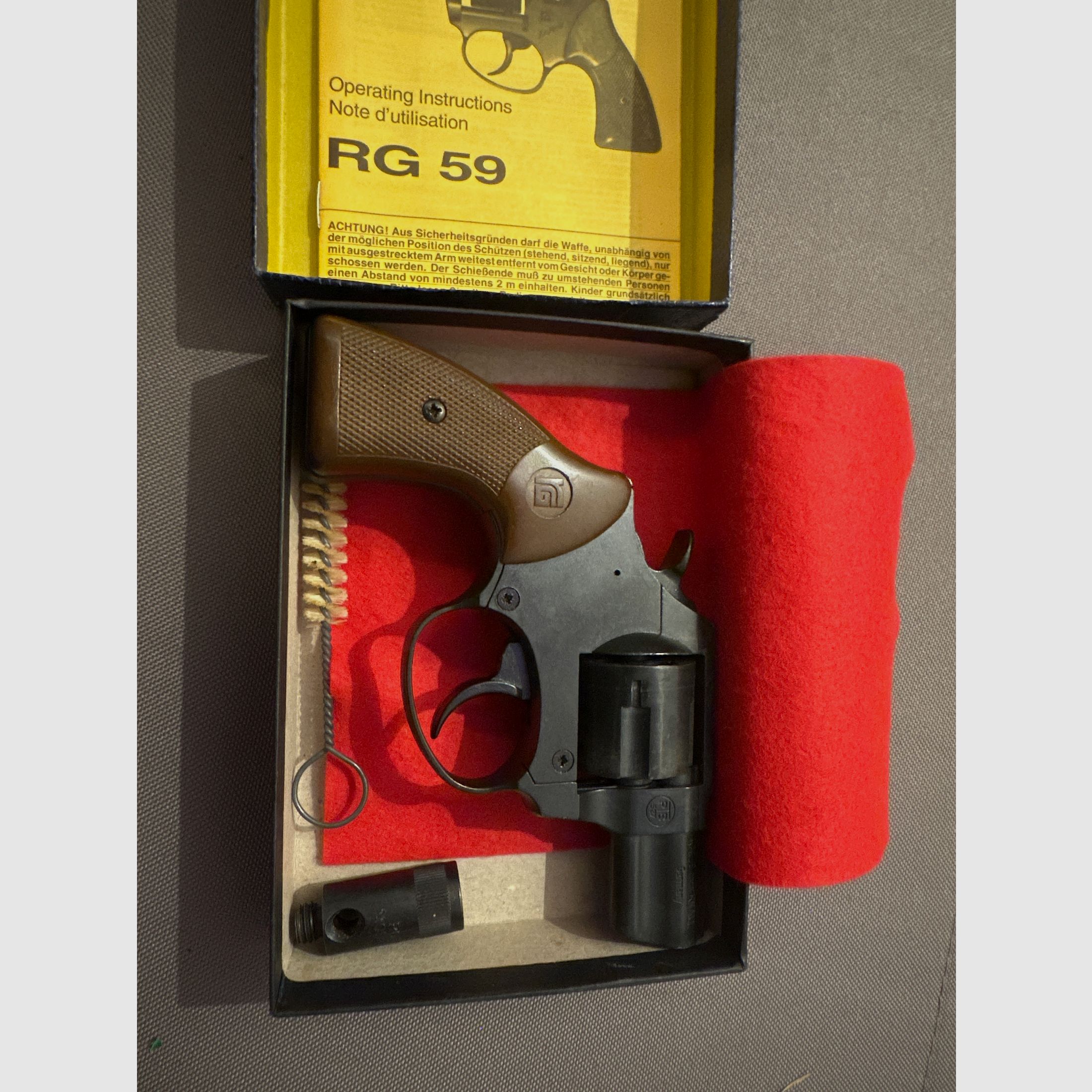 Röhm RG 59 “Le Petit” Schreckschussrevolver 9 mm R.K. inkl. OVP
